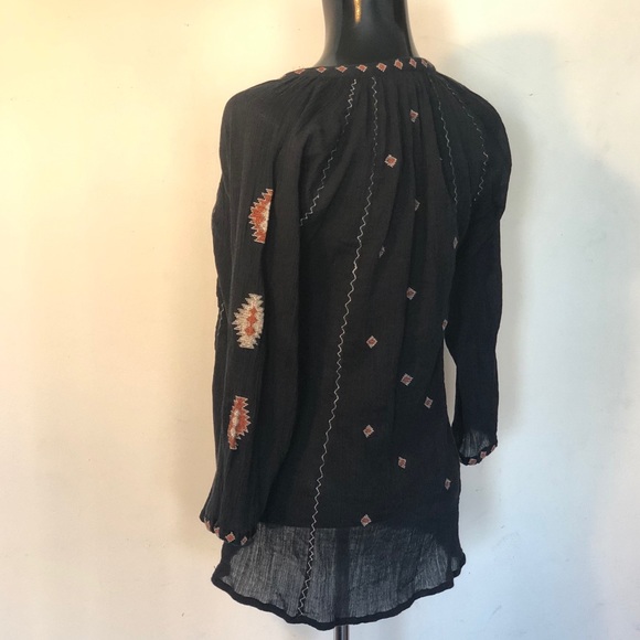 Joie Paisley Embroidered Top - Picture 3 of 4